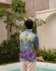 Coastal Breeze Relaxed Fit Cuban Shirt
