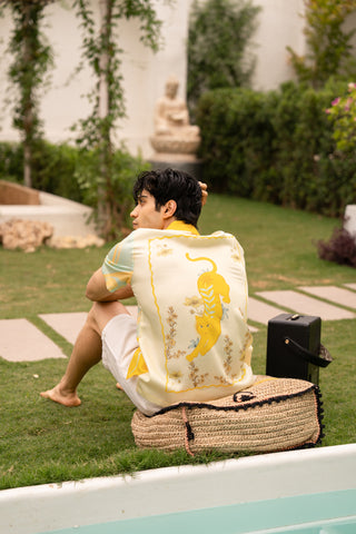 Sunwave Breeze Relaxed Fit Cuban  Shirt