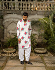 Gulab Nagri Zipper Kurta