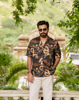 Dragon Reverie Relaxed Fit Cuban  Shirt