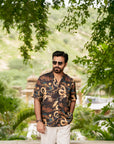 Dragon Reverie Relaxed Fit Cuban  Shirt