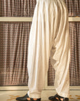 white - Patiala Pant