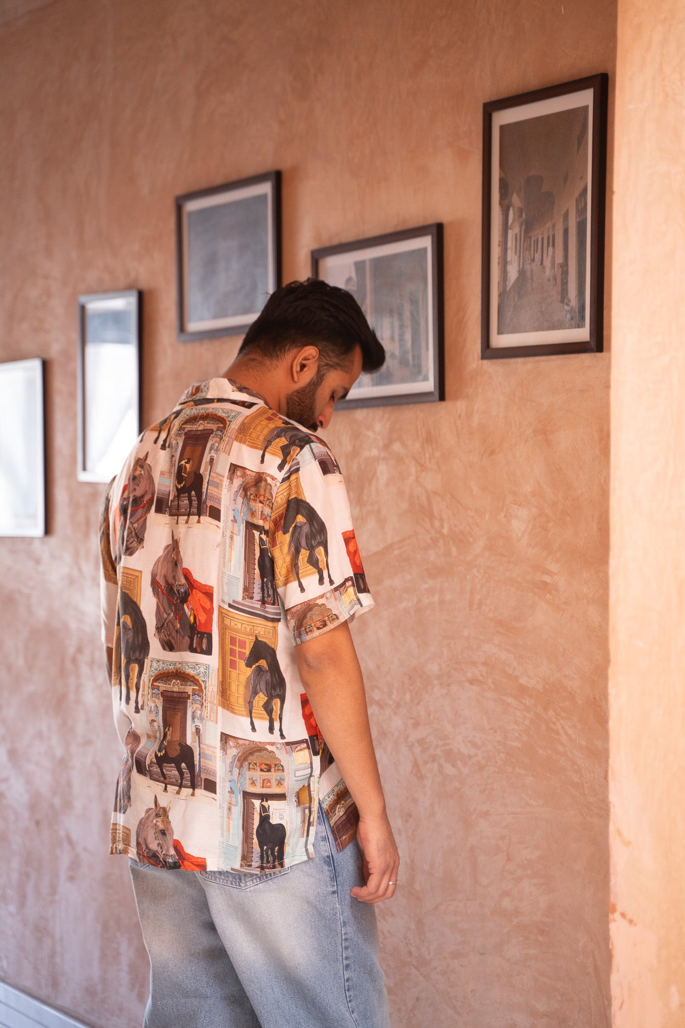 Marwari War Horse Oversize Shirt