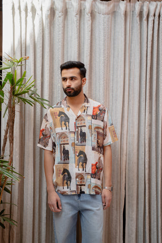 Marwari War Horse Oversized Shirt