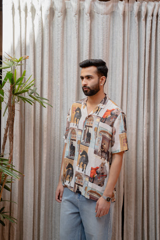 Marwari War Horse Oversized Shirt