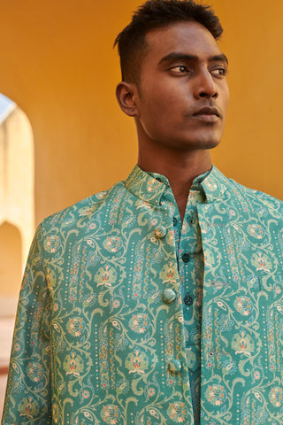Francis Green Kurta Jacket Set
