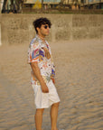 Tropical Euphoria Relaxed Fit Cuban  Shirt