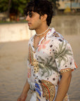 Tropical Euphoria Relaxed Fit Cuban  Shirt