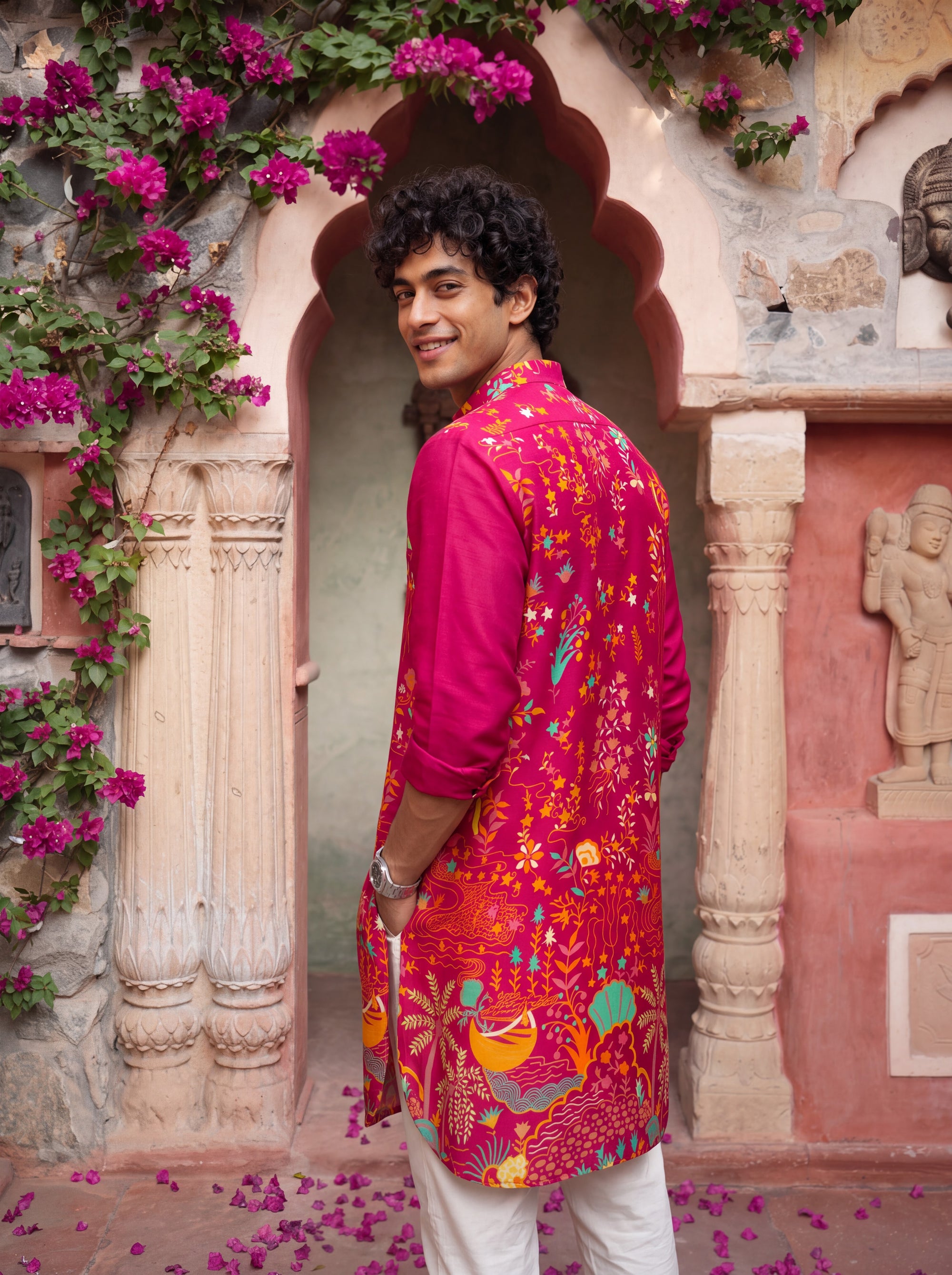 Noir Paradise Rad Ganganagery Kurta