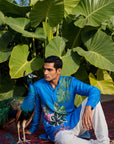 Blue Botanica Ganganagery Kurta