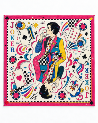 Joker Royale Pocket Square