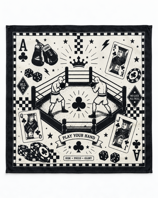Winning Hand Pocket Square