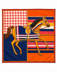 Regal Horse Pocket Square