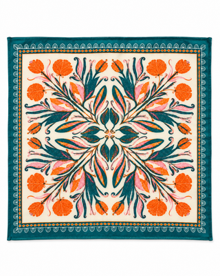 Botanical Bloom Pocket Square