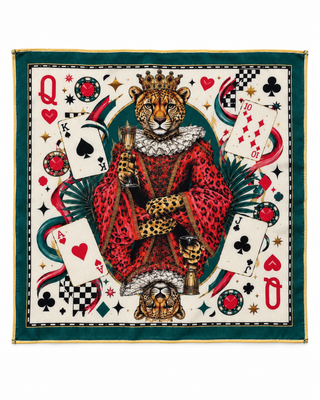 Royal Leopard Casino Pocket Square