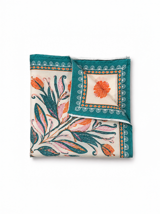 Botanical Bloom Pocket Square