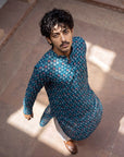 The Ocean Mosaic Ganganagery Kurta