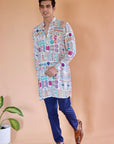 White Kai  Ganganagery Kurta