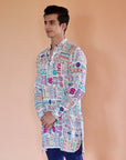 White Kai  Ganganagery Kurta