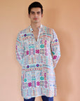 White Kai  Ganganagery Kurta