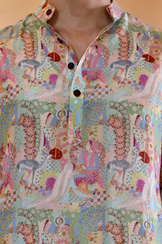 Versace Home Ganganagery Kurta