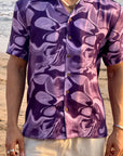 Electric Mirage Flow Relaxed Fit Cuban  Shirt