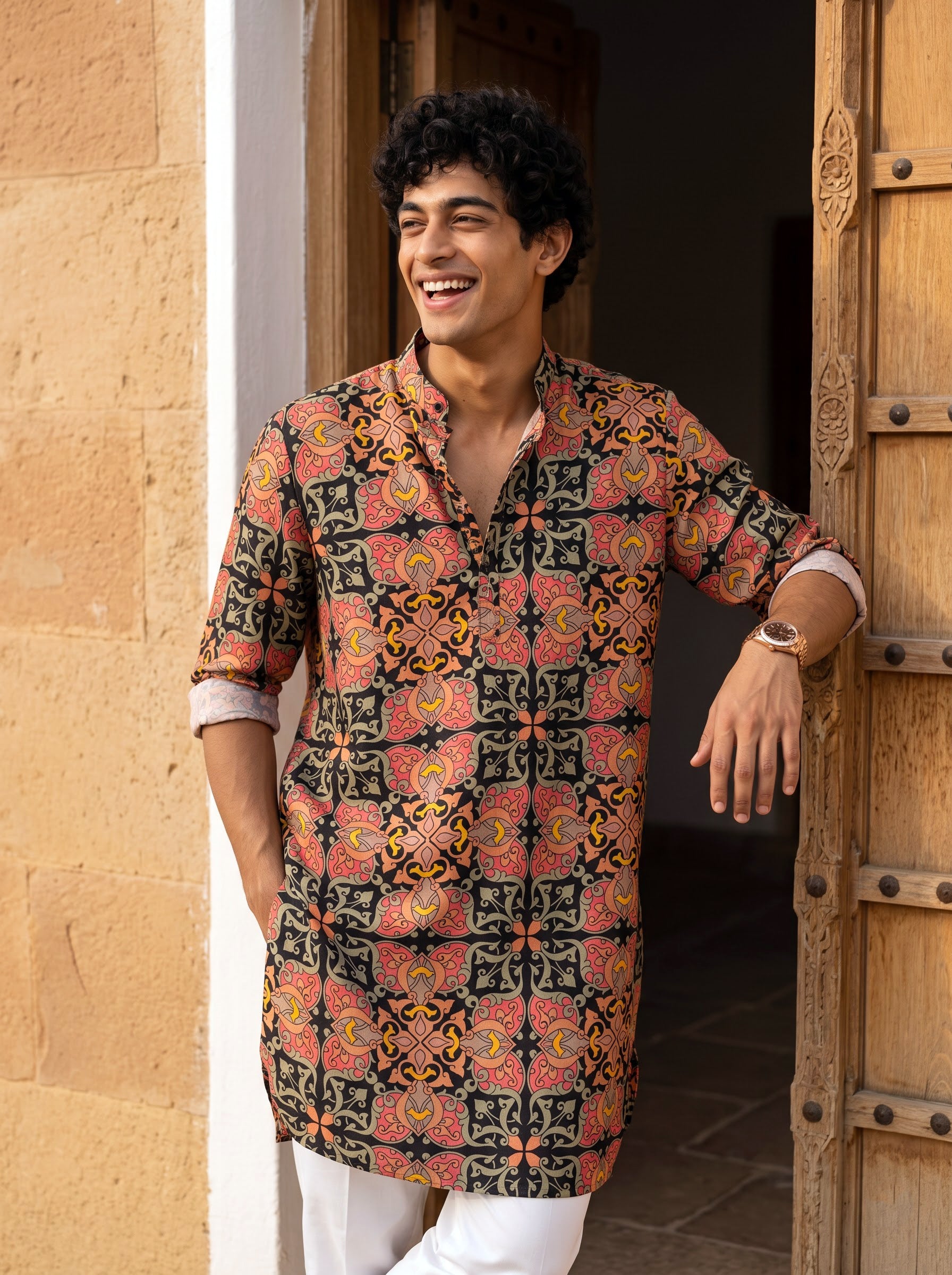 Mughal Mosaic Ganganagery Kurta