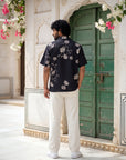 Black Orchid Relaxed Fit Cuban Shirt