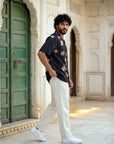 Black Orchid Relaxed Fit Cuban Shirt