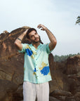 Freesia Blue Oversize Shirt