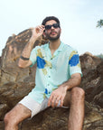 Freesia Blue Oversize Shirt
