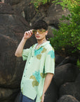 Freesia Green Oversize Shirt