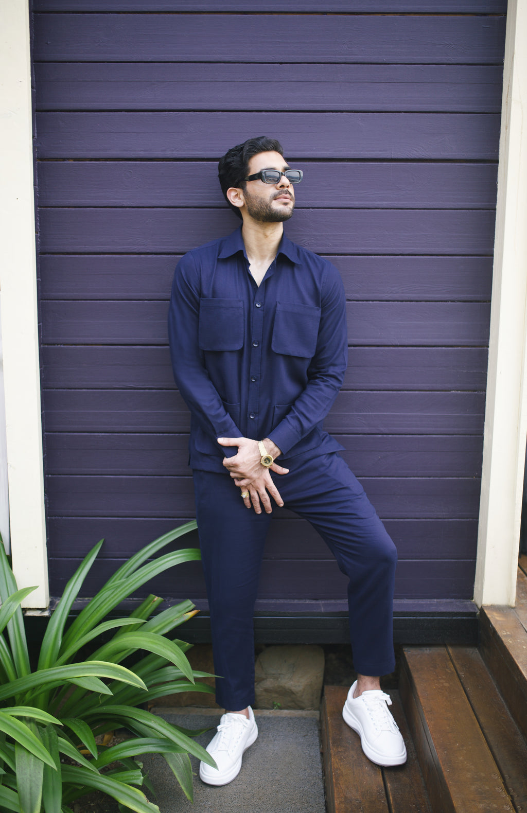 Cod Set Men Blue Co-Ord Set For Men – QB - QUINTESSENTIAL BASICS