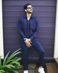Blue Co-Ord Set For Men