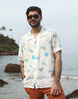 Scoth Bull Cream Oversize Shirt