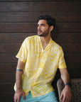 Rampuria Haveli Yellow Oversize Shirt
