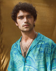 Rampuria Havelis Blue Oversize Shirt