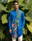 Blue Botanica Ganganagery Kurta