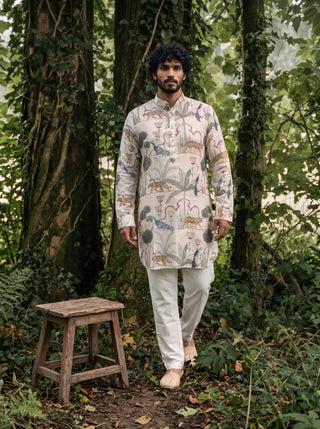 Wild Kingdom Heritage Ganganagery Kurta
