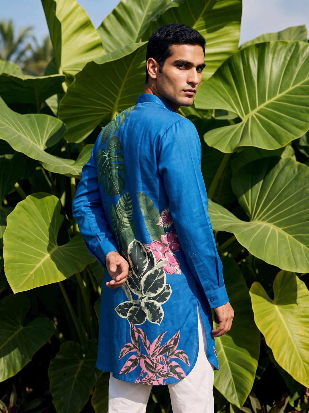 Blue Botanica Ganganagery Kurta