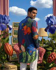 Blue Iris Garden Ganganagery Kurta