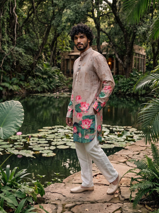 Lotus Lagoon Ganganagery Kurta