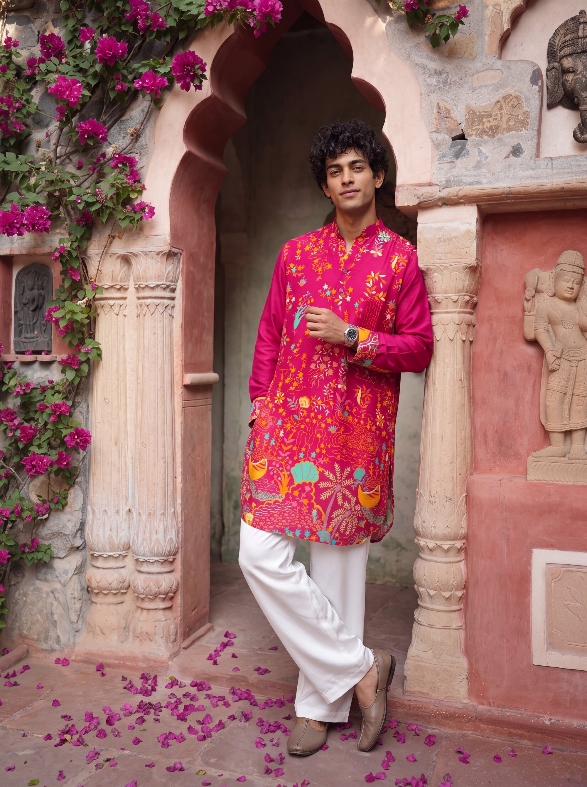 Noir Paradise Rad Ganganagery Kurta