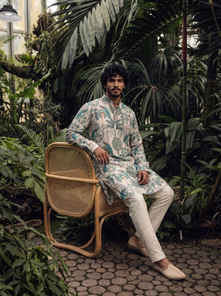 Tropical Oasis Heritage Ganganagery Kurta