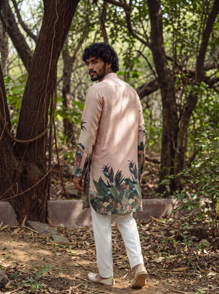 Leopard Wild Garden Ganganagery Kurta