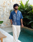 Blue Lagoon Relaxed Fit Cuban Shirt