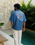 Blue Lagoon Relaxed Fit Cuban Shirt