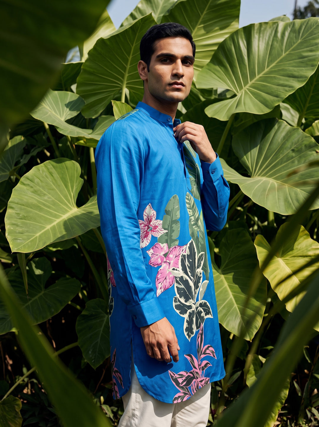 Blue Botanica Ganganagery Kurta
