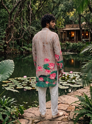 Lotus Lagoon Ganganagery Kurta