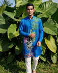 Blue Botanica Ganganagery Kurta